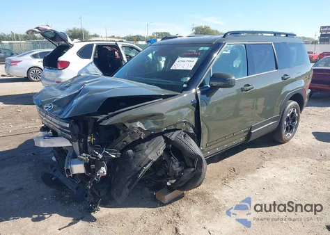 2024 Hyundai Santa Fe Sel из США, поврежденный, VIN 5NMP24GLXRH009768